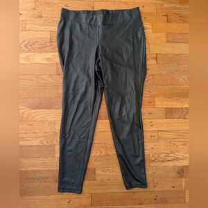 Torrid Black Faux Leather Leggings